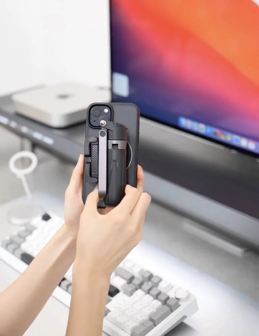 All - in - One Photovlog Mobile Camera for iPhone with Bluetooth Remote - BEIPHONE