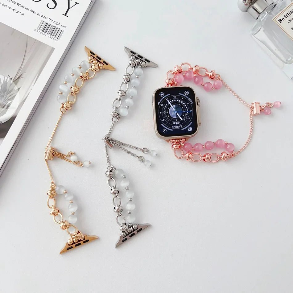 Luxury Crystal Metal Bracelet for Apple Watch - BEIPHONE