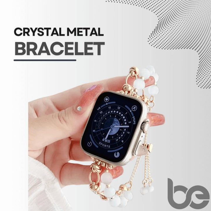 Luxury Crystal Metal Bracelet for Apple Watch - BEIPHONE