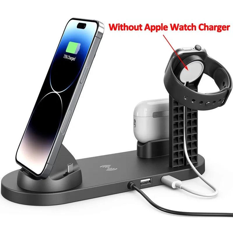 5-in-1 Wireless Charger for iPhone & Apple Watch - iphone14cases