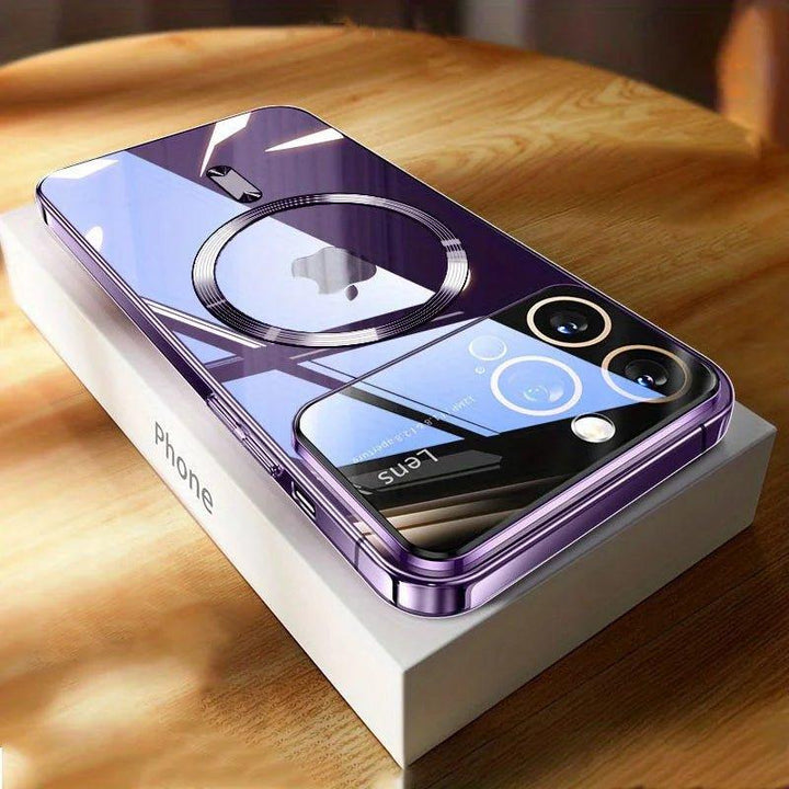 Clear Luxury Magnetic Magsafe Case for iPhone - iphone14cases